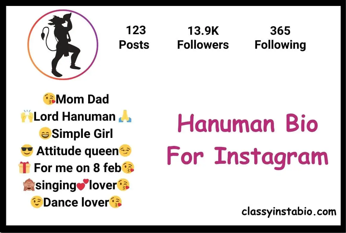 Hanuman Bio For Instagram