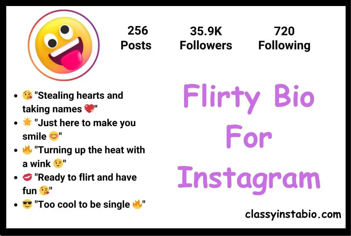 Flirty Bio For Instagram