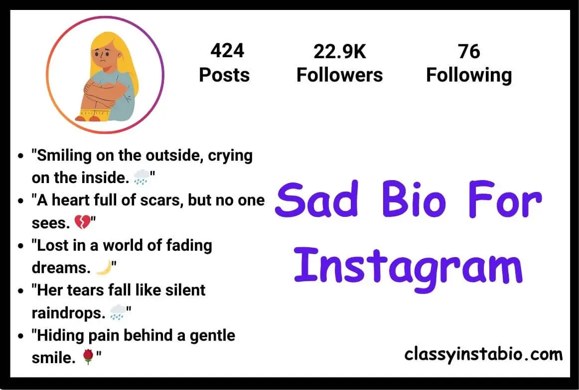 Sad Bio For Instagram