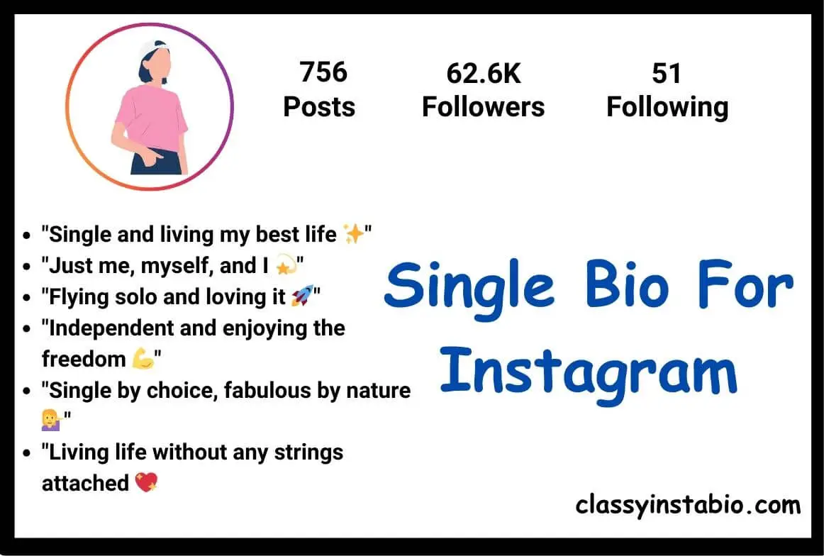 Single Bio For Instagram