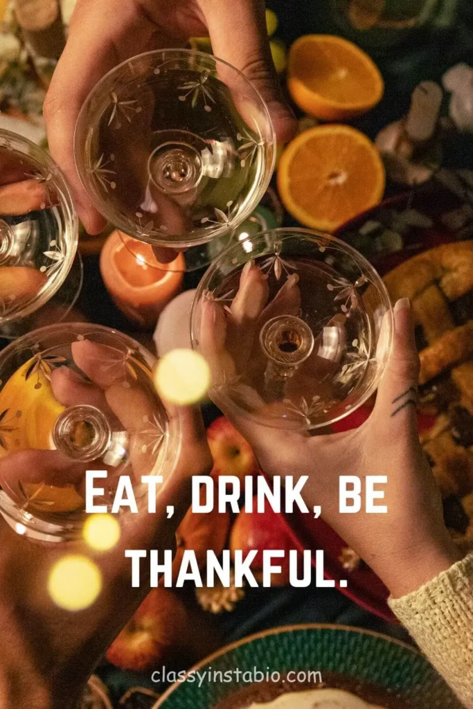 Cute Thanksgiving Captions For Instagram